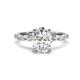 2 - Laila 2.48 ctw IGI Certified Lab Grown Diamond Oval Shape (9x7 mm) Hidden Halo Engagement Ring 