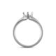 5 - Neve Signature 4 Prong Semi Mount Solitaire Engagement Ring 