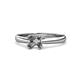 7 - Alaya Signature 8 Prong Semi Mount Solitaire Engagement Ring 