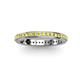 3 - Caitlin 1.60 mm Yellow Sapphire Eternity Band 