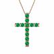 1 - Amen Emerald Cross Pendant 