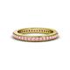 1 - Caitlin 1.60 mm Pink Tourmaline Eternity Band 