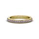 1 - Caitlin 1.60 mm Iolite Eternity Band 