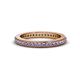 1 - Caitlin 1.60 mm Iolite Eternity Band 