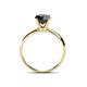4 - Cierra Black Diamond Solitaire Engagement Ring 