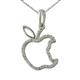 1 - Diamond Apple Pendant 
