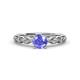 1 - Amaira Tanzanite and Diamond Engagement Ring 