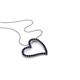 1 - Avery Blue Sapphire Heart Pendant 