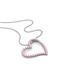1 - Avery Pink Tourmaline Heart Pendant 