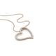1 - Avery White Sapphire Heart Pendant 
