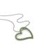 1 - Avery Green Garnet Heart Pendant 