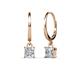 1 - Qiana Diamond (5.5mm) Solitaire Dangling Earrings 