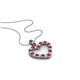 1 - Zylah Ruby and Diamond Heart Pendant 