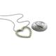 4 - Elaina Peridot and Diamond Heart Pendant 
