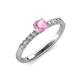 4 - Juan Pink Tourmaline and Diamond Engagement Ring 