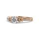 1 - Freya Diamond Butterfly Engagement Ring 