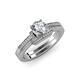3 - Nessa Diamond Bridal Set Ring 