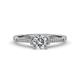 1 - Nessa Diamond Bridal Set Ring 