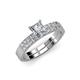 4 - Fenice Diamond Bridal Set Ring 