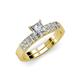 4 - Fenice Diamond Bridal Set Ring 