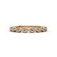 2 - Laine Rhodolite Garnet and Diamond Marquise Shape Bridal Set Ring 