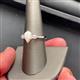 2 - Naomi 9x6 mm Pear Shape Citrine and Lab Grown Diamond Three Stone Engagement Ring 