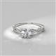 2 - Mayra Desire Semi Mount Infinity Engagement Ring  
