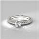 2 - Aine Semi Mount Engagement Ring 