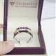 2 - Eamon Black Diamond 5 Stone Men Wedding Ring 