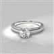 2 - Kyle GIA Certified 6.50 mm Round Diamond Solitaire Engagement Ring 