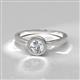 2 - Natare 0.50 ct GIA Certified Natural Diamond Round (5.00 mm) Solitaire Engagement Ring  