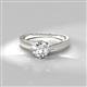 2 - Neve Signature 4 Prong Semi Mount Solitaire Engagement Ring 