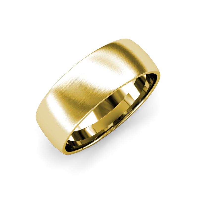 Valerio Satin Finish 2.00 mm Dome Wedding Band 