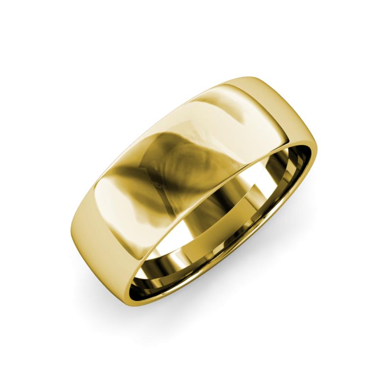 Valerio High Polish 2.00 mm Dome Wedding Band 