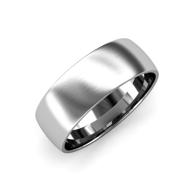 Valerio Satin Finish 2.00 mm Dome Wedding Band 