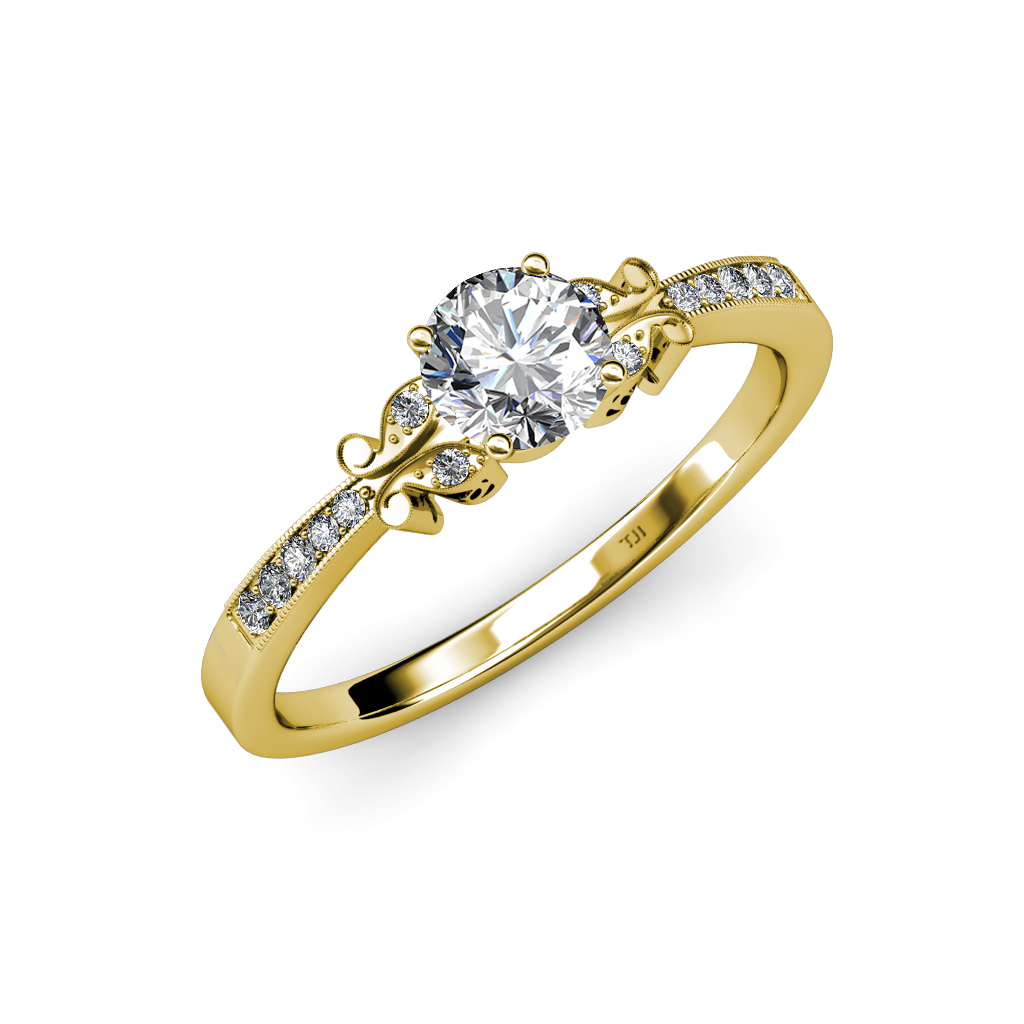 Freya Semi Mount Engagement Ring 