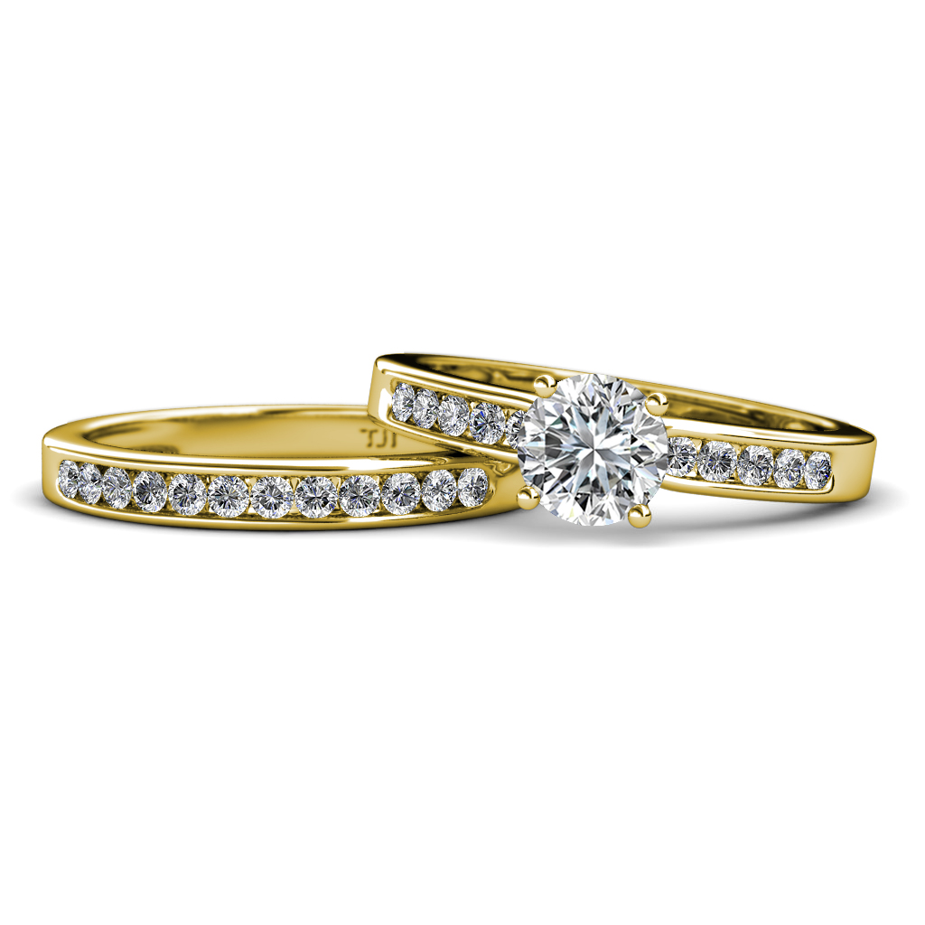 Enya Classic Semi Mount Bridal Set Ring 