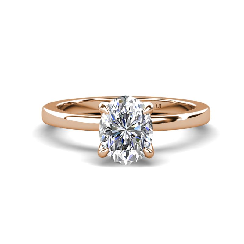 Jenna Semi Mount Solitaire Engagement Ring 