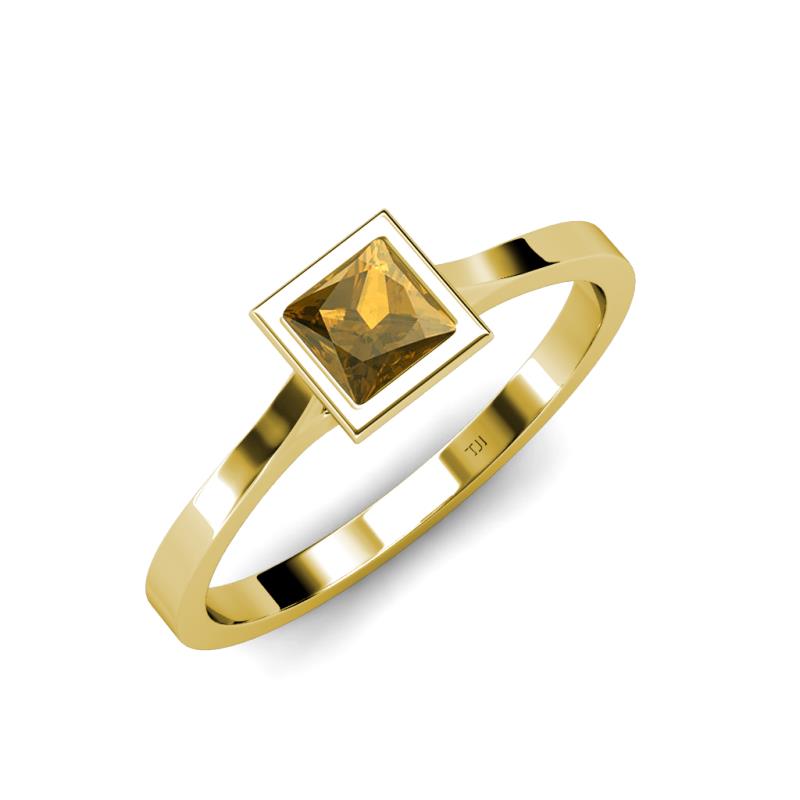 Elcie 1.00 ct Citrine Solitaire Ring  