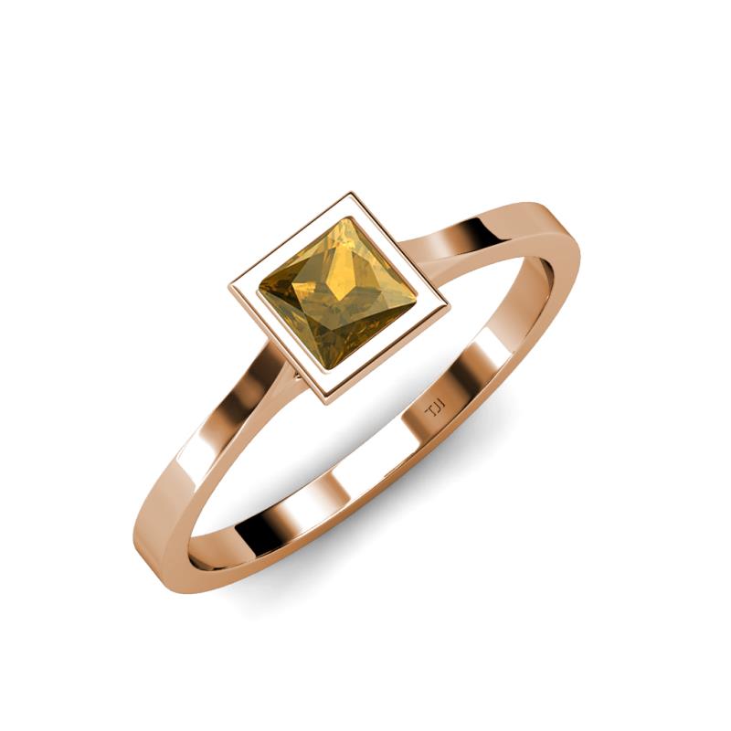 Elcie 1.00 ct Citrine Solitaire Ring  