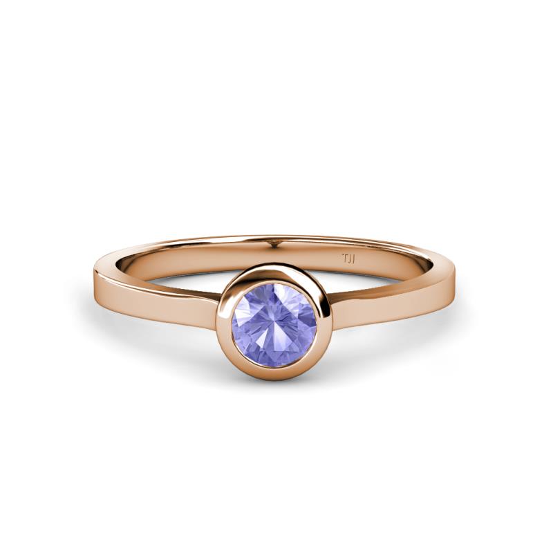 Natare 0.47 ct Tanzanite Round (5.00 mm) Solitaire Engagement Ring  