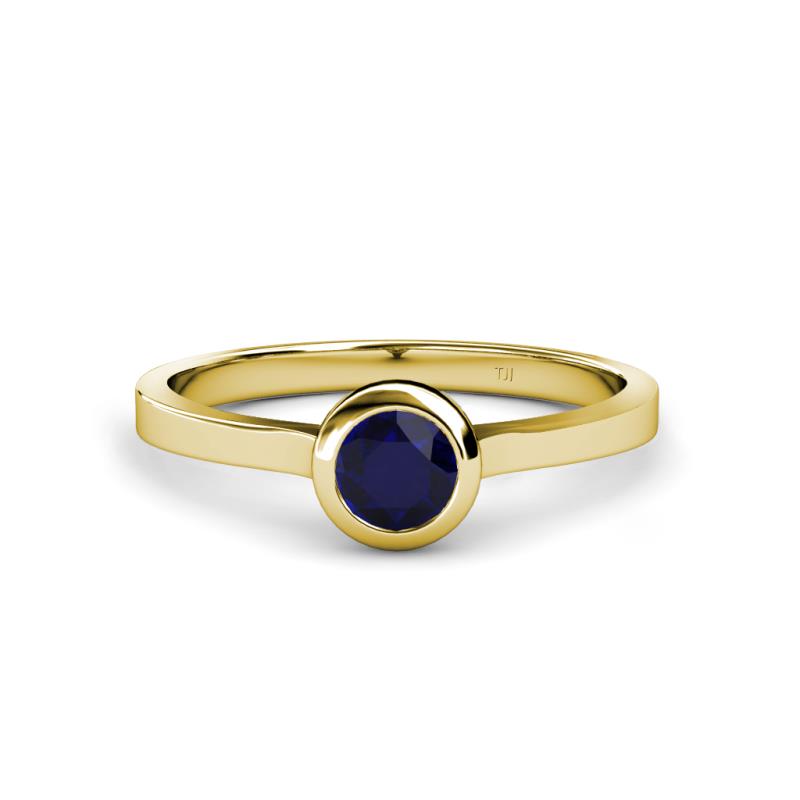 Natare 0.70 ct Blue Sapphire Round (5.00 mm) Solitaire Engagement Ring  