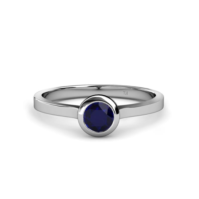 Natare 0.70 ct Blue Sapphire Round (5.00 mm) Solitaire Engagement Ring  