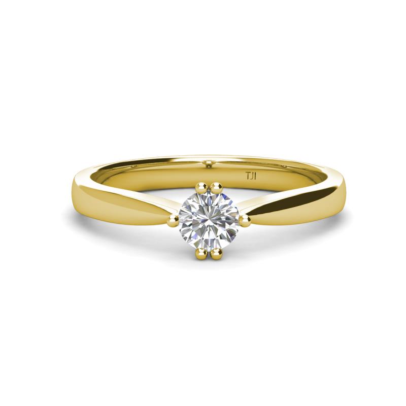 Isla 5.00 mm Round  Diamond Solitaire Engagement Ring  