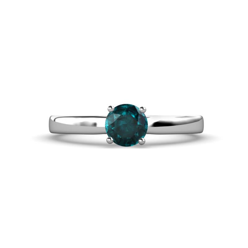 Annora London Blue Topaz Solitaire Engagement Ring 