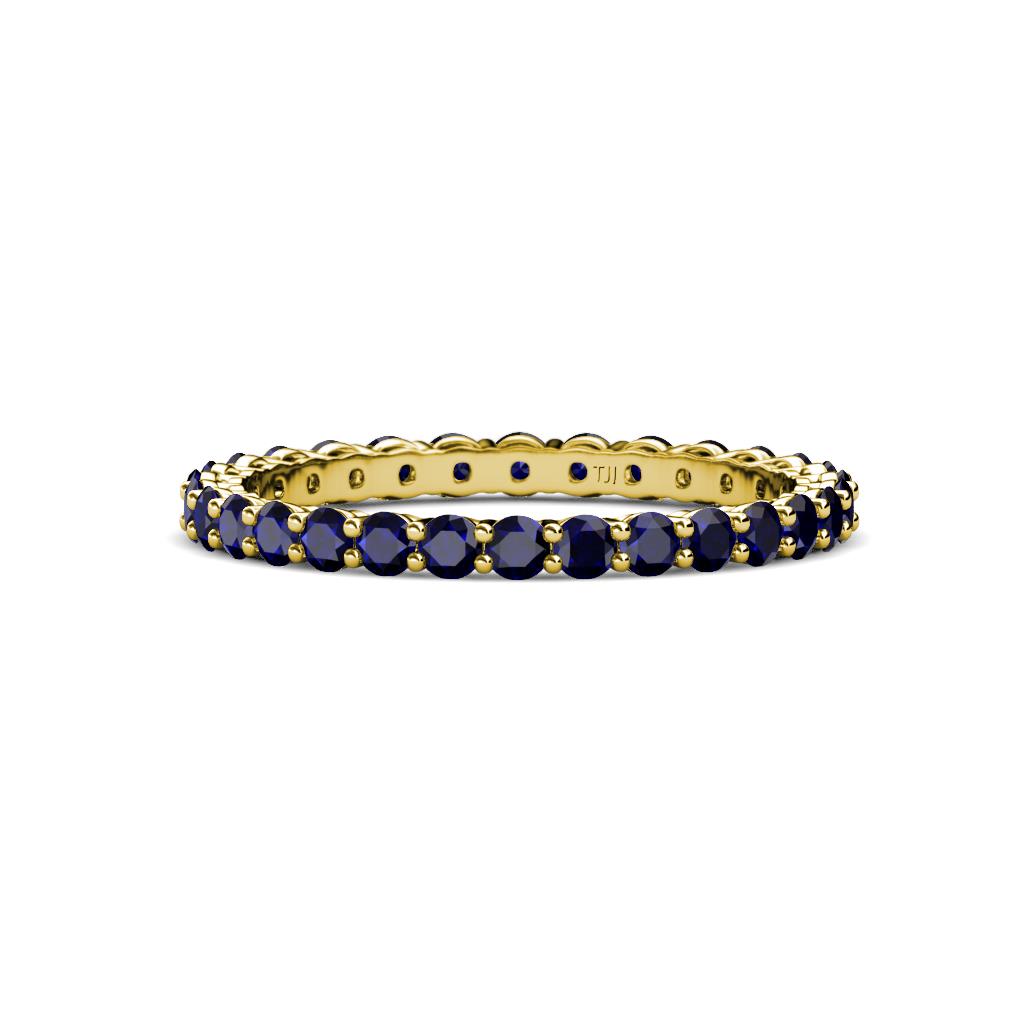 Evelyn 2.00 mm Blue Sapphire Eternity Band 