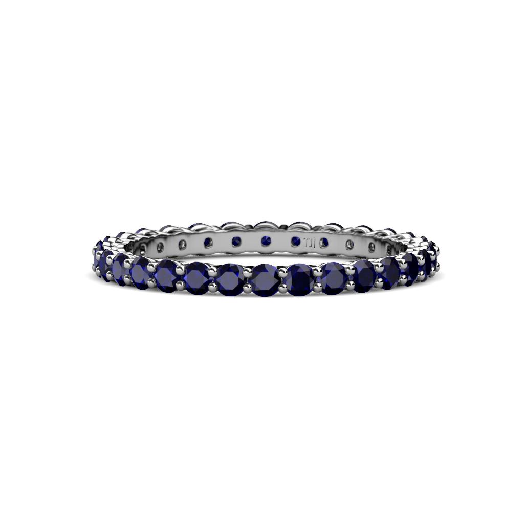 Evelyn 2.00 mm Blue Sapphire Eternity Band 