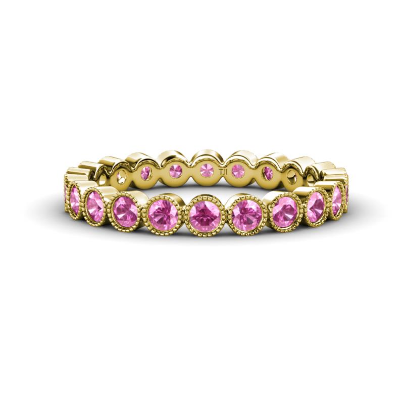 Arria 2.70 mm Pink Sapphire Eternity Band 