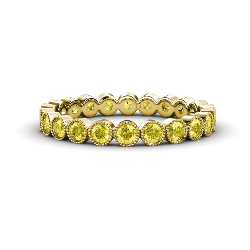 Arria 2.70 mm Yellow Sapphire Eternity Band 