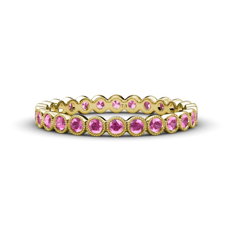 Arria 2.40 mm Pink Sapphire Eternity Band 